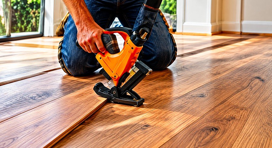 Nail-Down Wood Flooring in Los Angeles