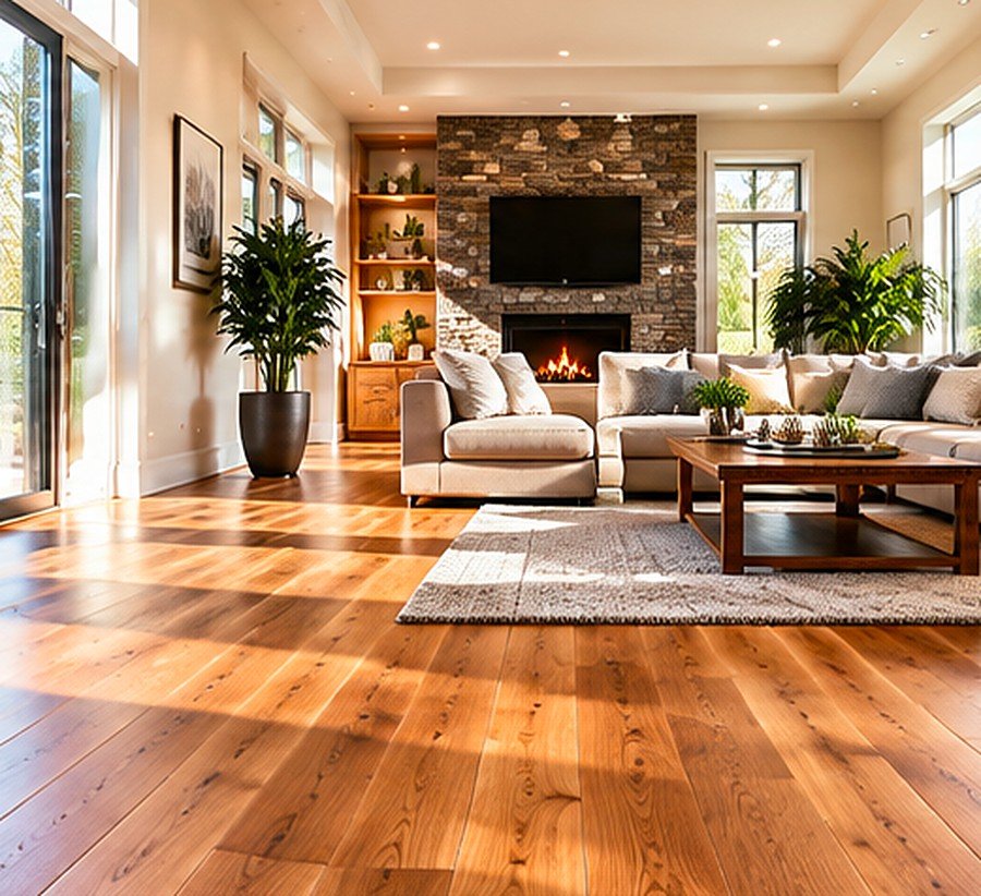 Narrow Plank Flooring Installation in Los Angeles